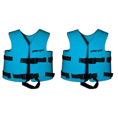 Two life jackets